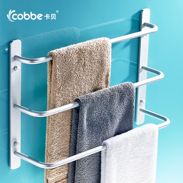 Giàn vắt khăn tắm khăn mặt ba thanh